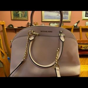 Cute pale pink satchel purse